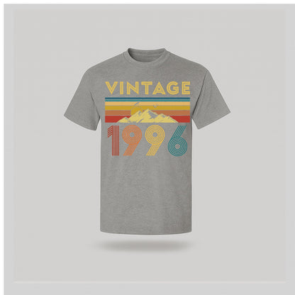 30th Birthday T-Shirt, Vintage Retro - Birthday Tees