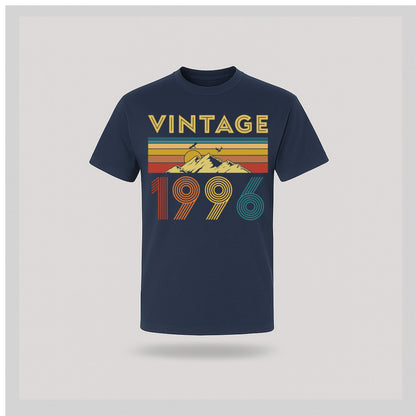 30th Birthday T-Shirt, Vintage Retro - Birthday Tees