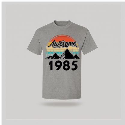 40th Birthday T-Shirt Awesome High - birthdaytees.co