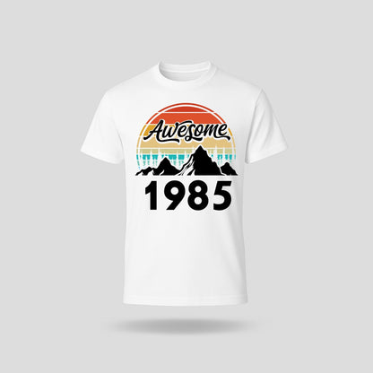 40th Birthday T-Shirt Awesome High - birthdaytees.co