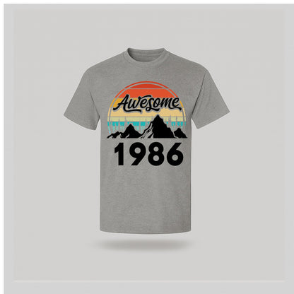 40th Birthday T-Shirt Awesome High - Birthday Tees