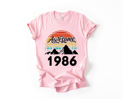 40th Birthday T-Shirt Awesome High - Birthday Tees