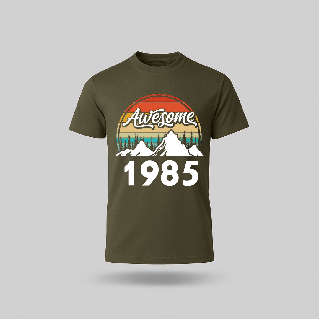 40th Birthday T-Shirt Awesome High - birthdaytees.co