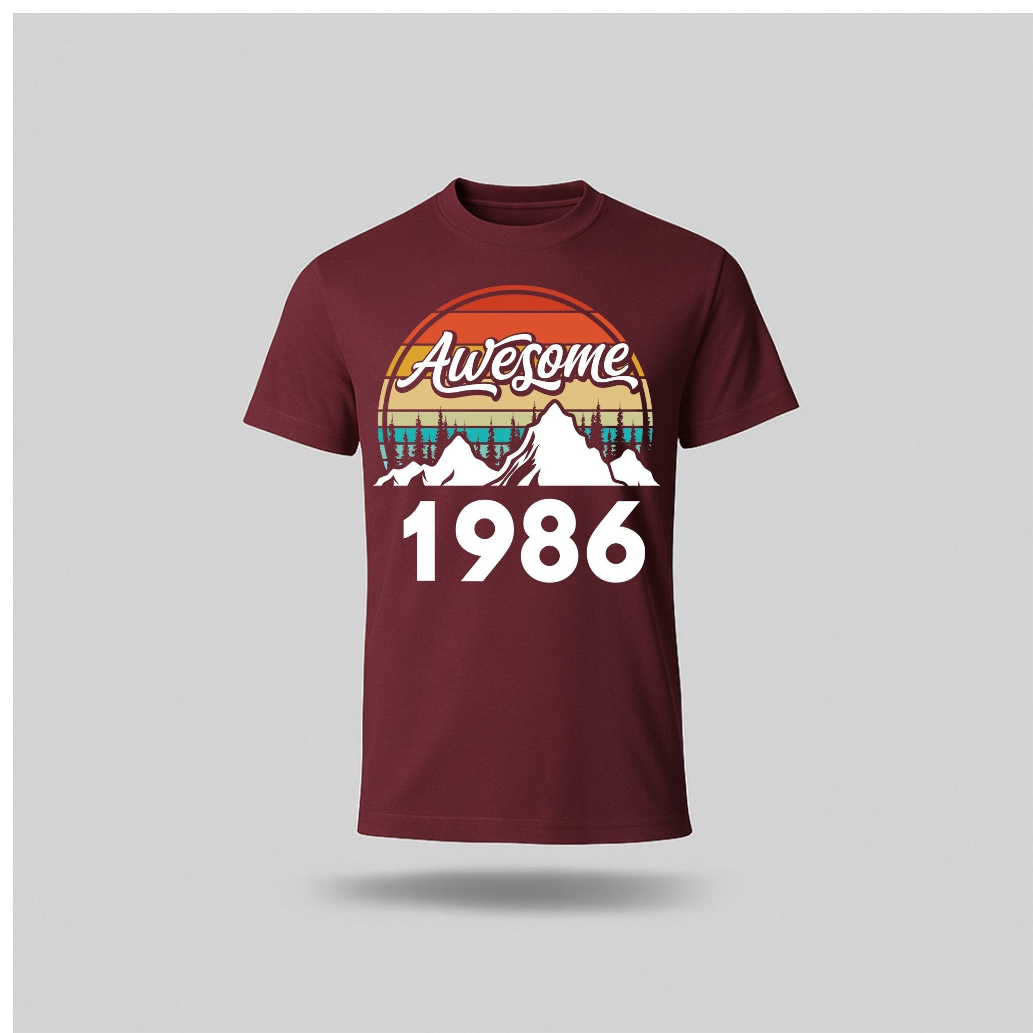 40th Birthday T-Shirt Awesome High - Birthday Tees