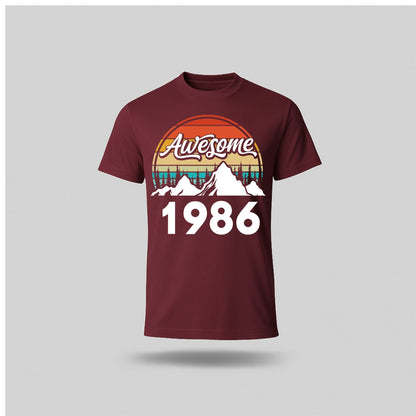 40th Birthday T-Shirt Awesome High - Birthday Tees