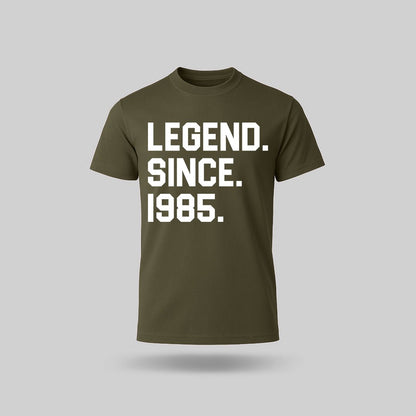 40th Birthday T-shirt - Legend Since - birthdaytees.co