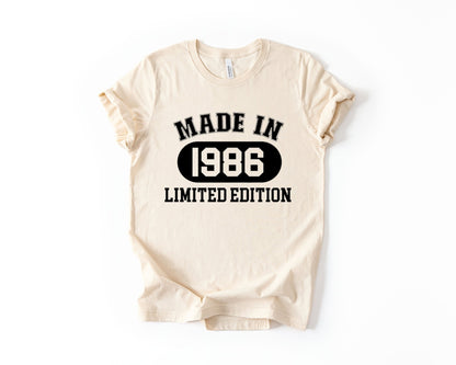 40th Birthday T-shirt - Made In - Birthday Tees