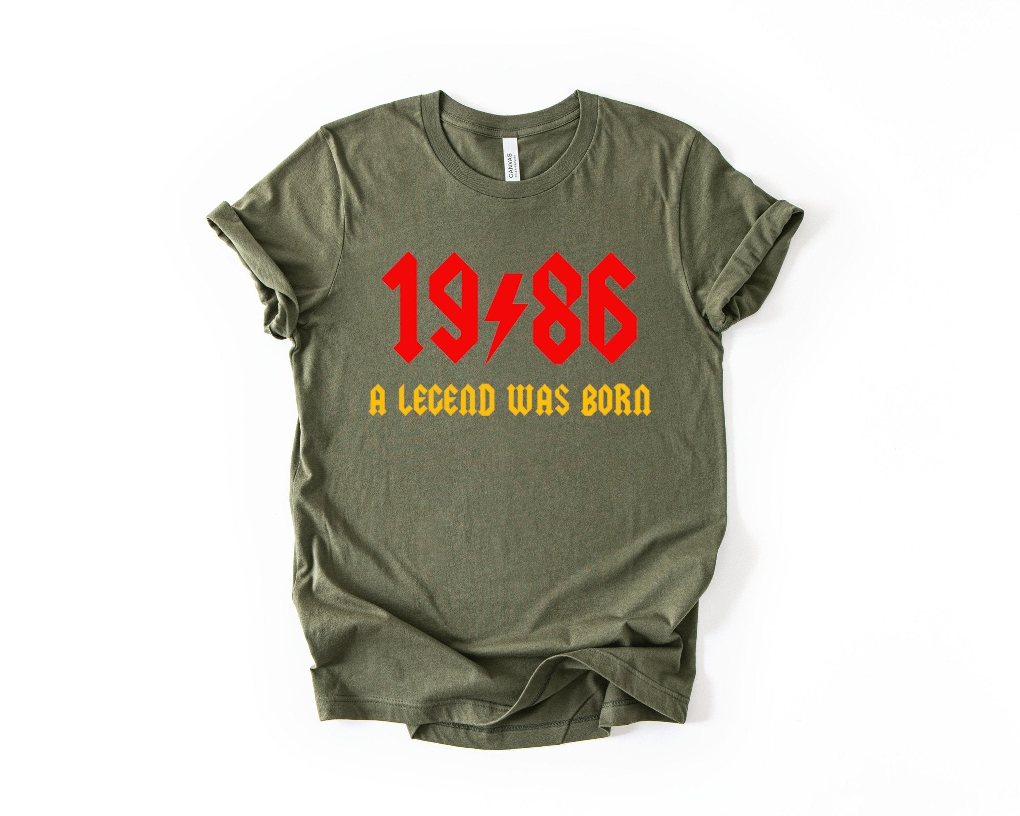 40th Birthday T-Shirt Rock Star - Birthday Tees