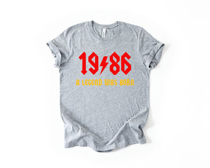 40th Birthday T-Shirt Rock Star - Birthday Tees