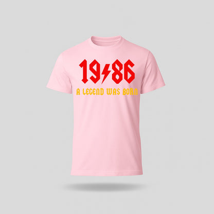 40th Birthday T-Shirt Rock Star - Birthday Tees