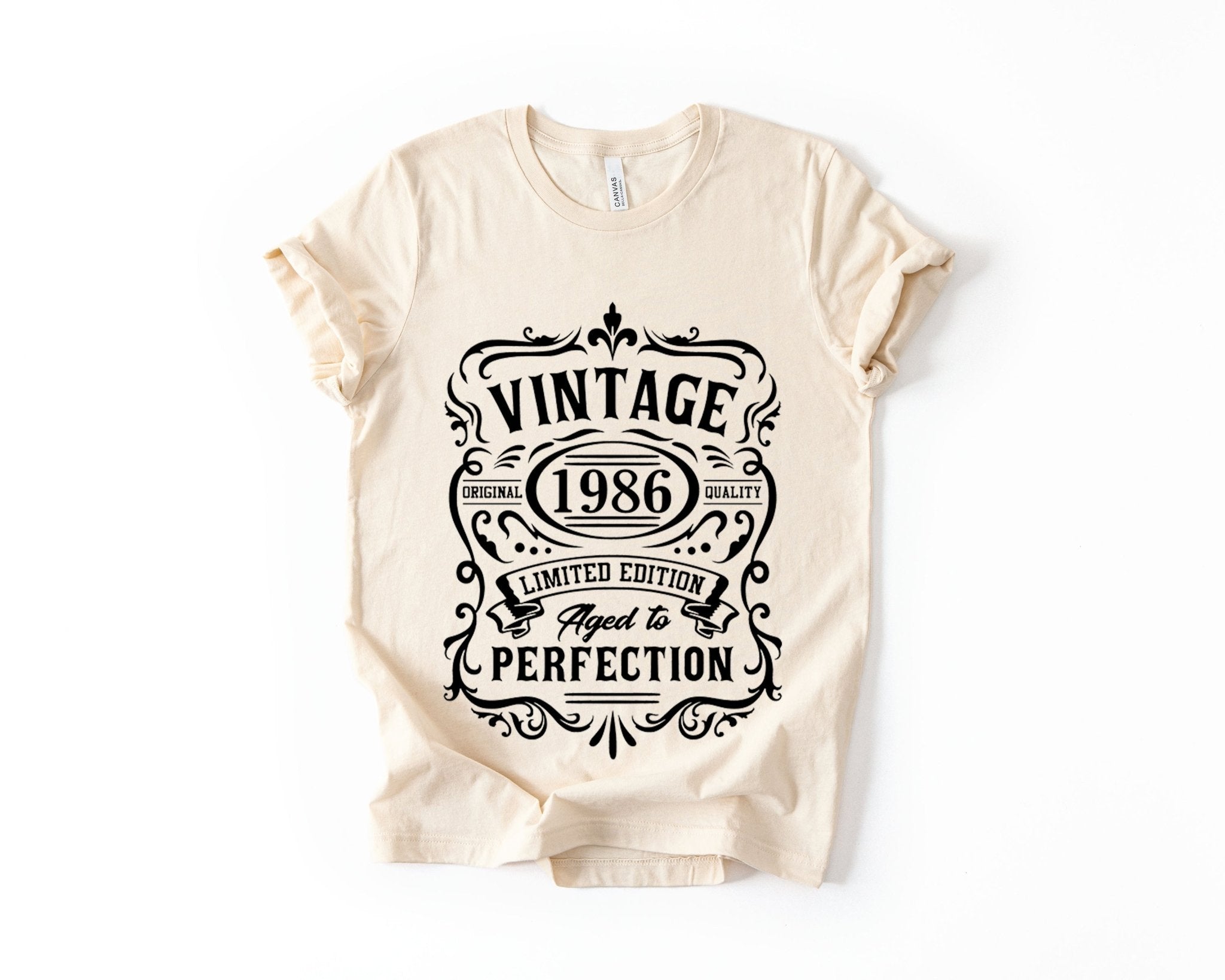 40th Birthday T-Shirt - Vintage Perfection - Birthday Tees