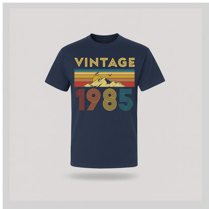40th Birthday T-Shirt Vintage Retro - birthdaytees.co