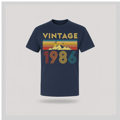 40th Birthday T-Shirt Vintage Retro - Birthday Tees