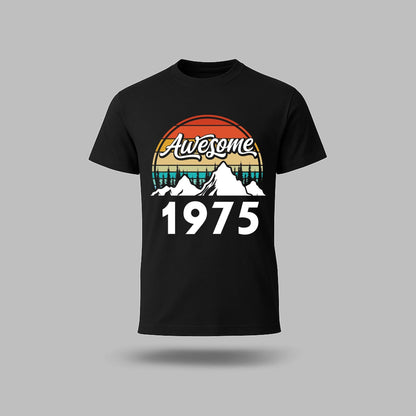50th Birthday T-Shirt Awesome High - birthdaytees.co