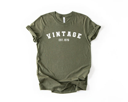 50th Birthday T-Shirt Classic Vintage - Birthday Tees