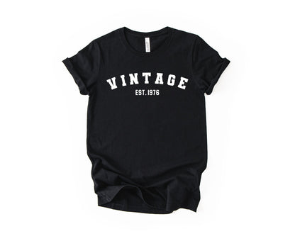50th Birthday T-Shirt Classic Vintage - Birthday Tees
