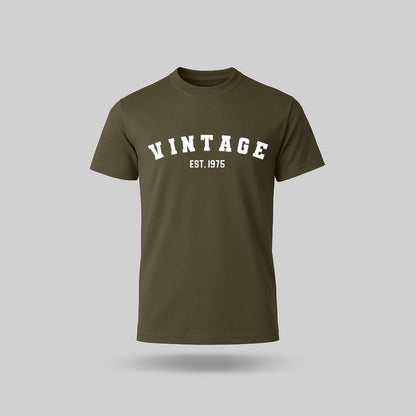 50th Birthday T-Shirt Classic Vintage - birthdaytees.co