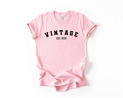 50th Birthday T-Shirt Classic Vintage - Birthday Tees