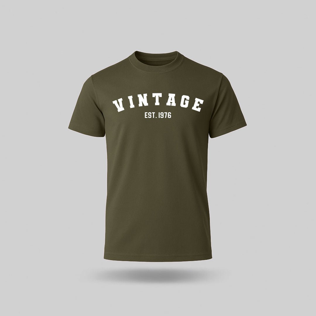 50th Birthday T-Shirt Classic Vintage - Birthday Tees