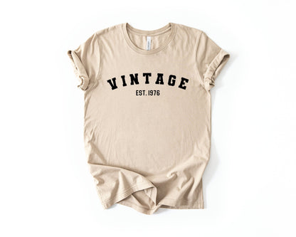 50th Birthday T-Shirt Classic Vintage - Birthday Tees