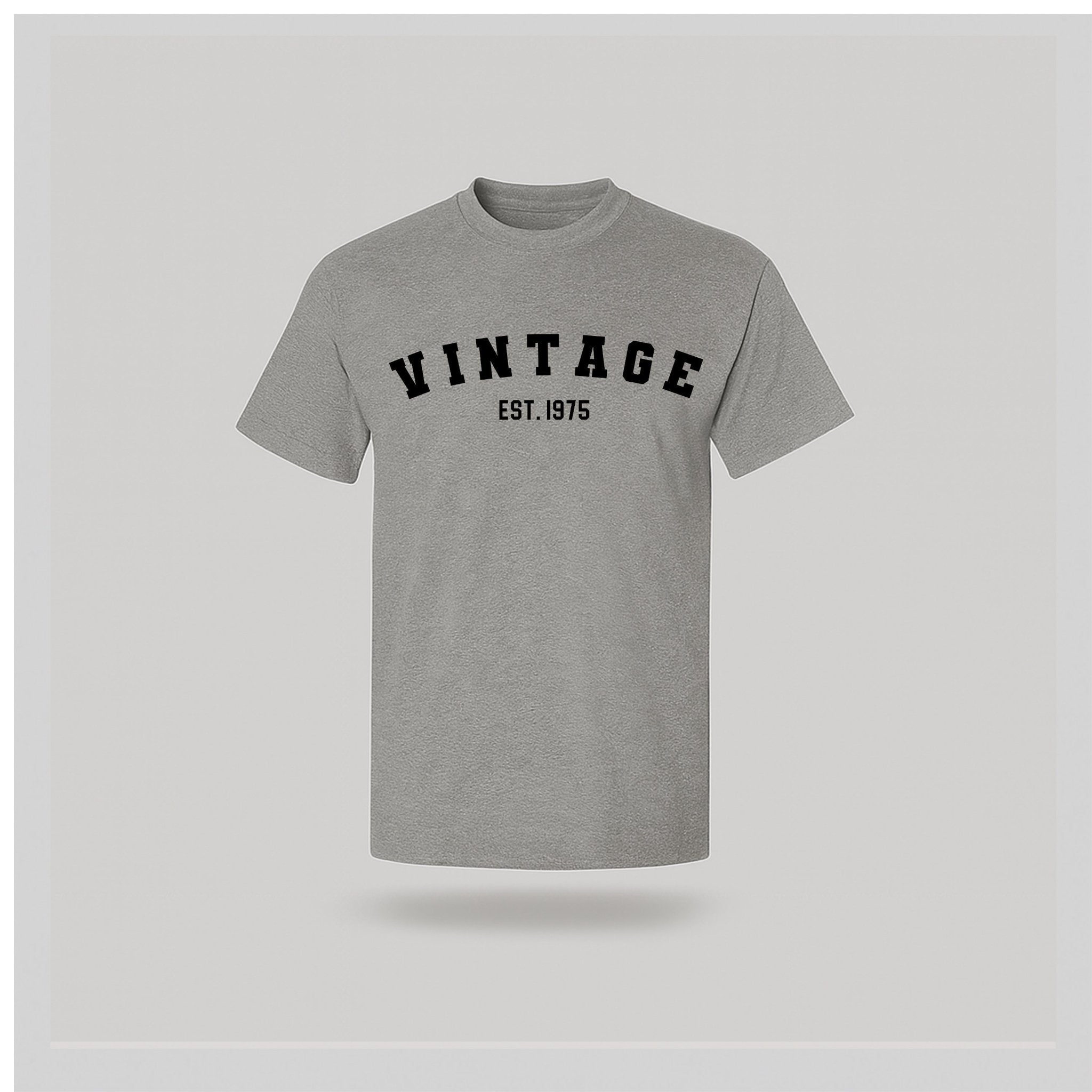 50th Birthday T-Shirt Classic Vintage - birthdaytees.co