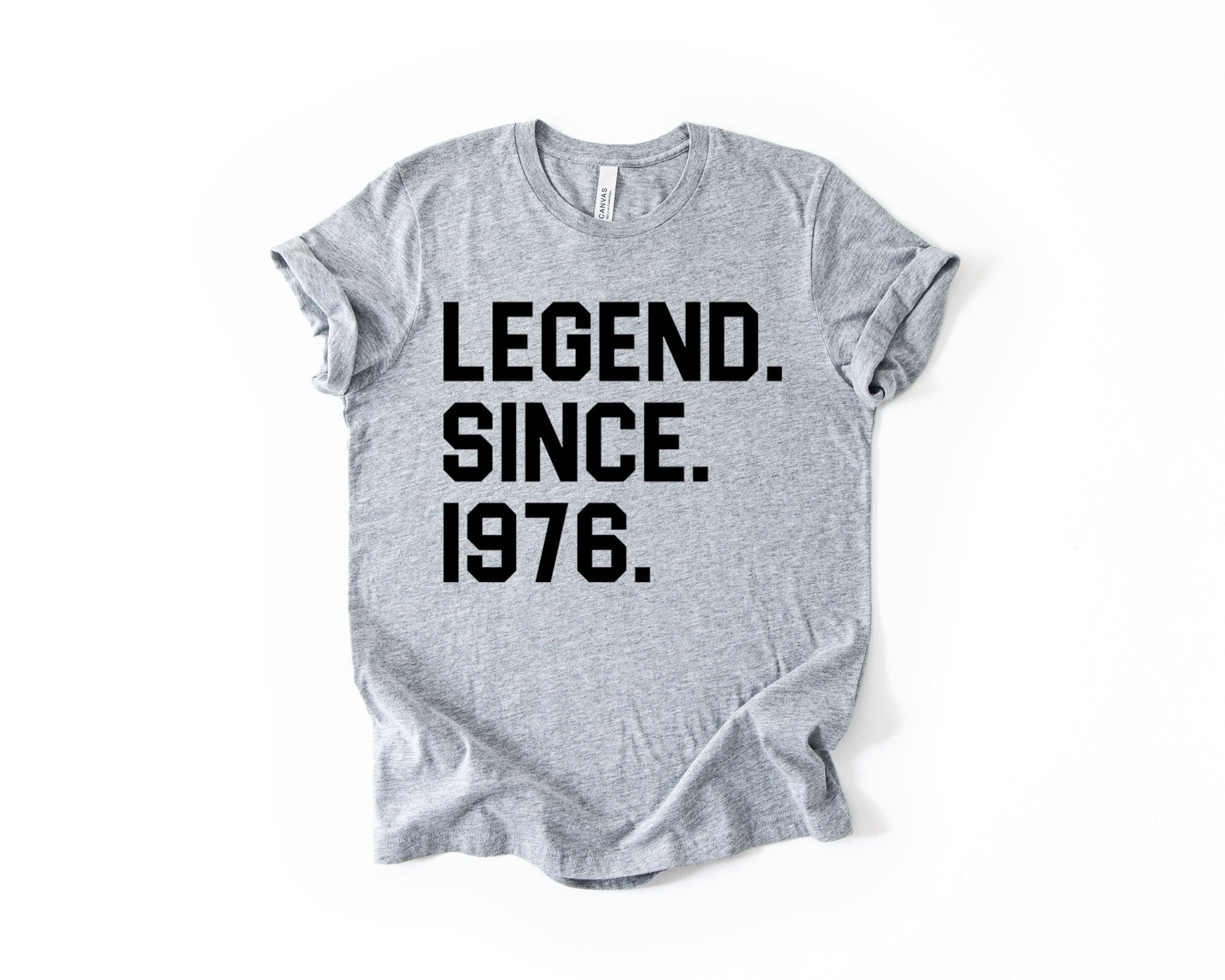 50th Birthday T-shirt - Legend Since - Birthday Tees
