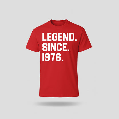 50th Birthday T-shirt - Legend Since - Birthday Tees