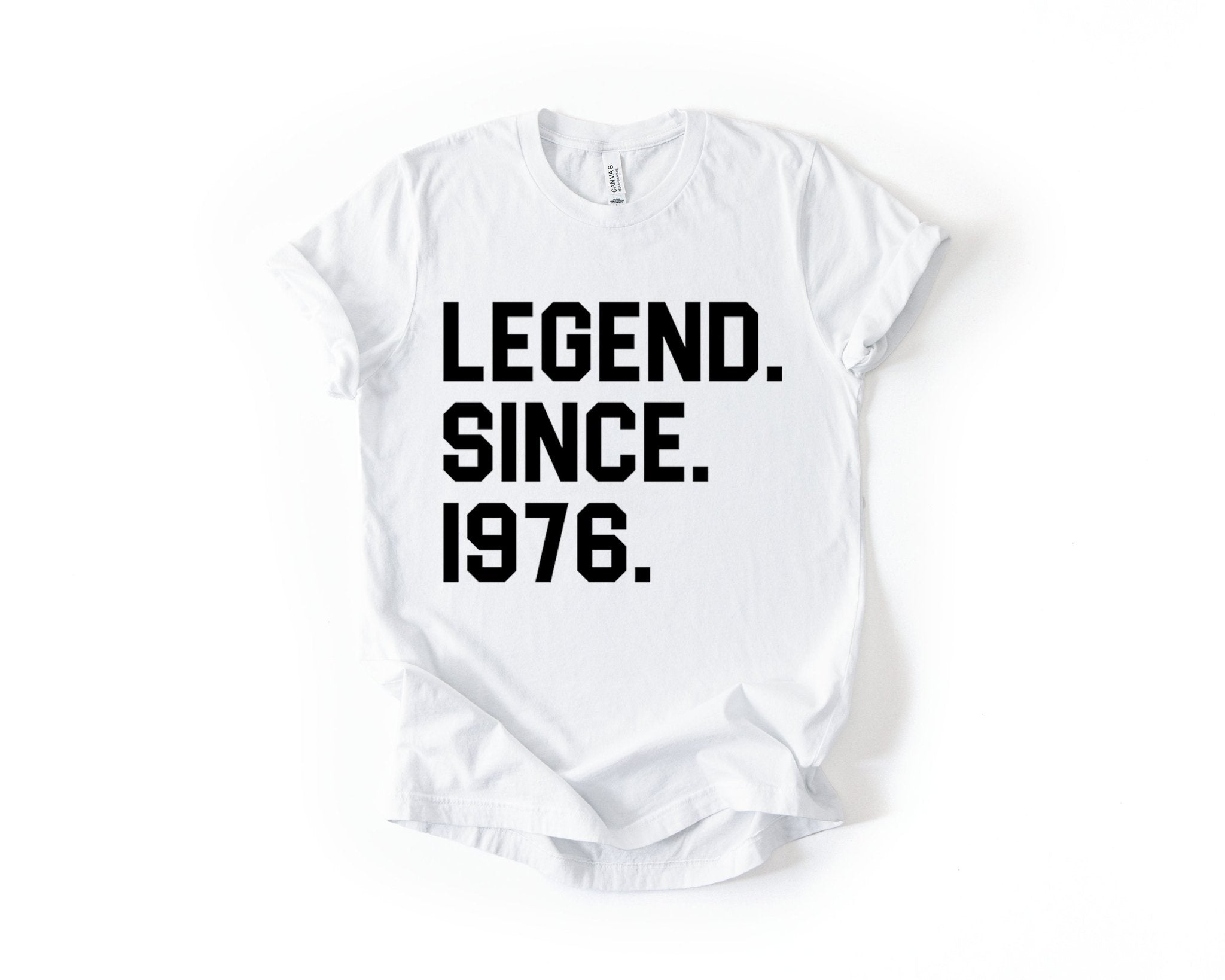 50th Birthday T-shirt - Legend Since - Birthday Tees