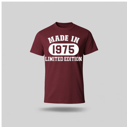 50th Birthday T-shirt - Made In - birthdaytees.co