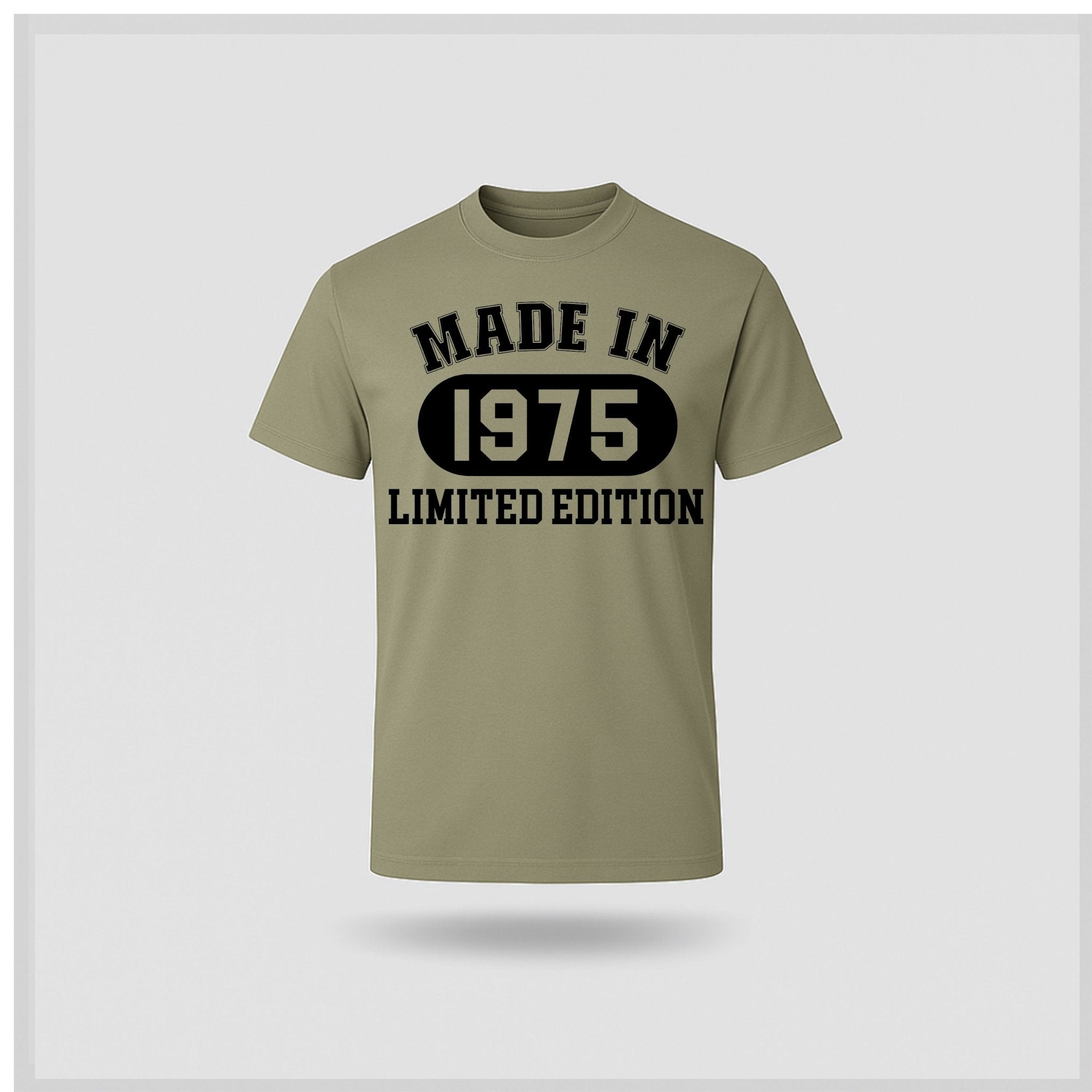 50th Birthday T-shirt - Made In - birthdaytees.co