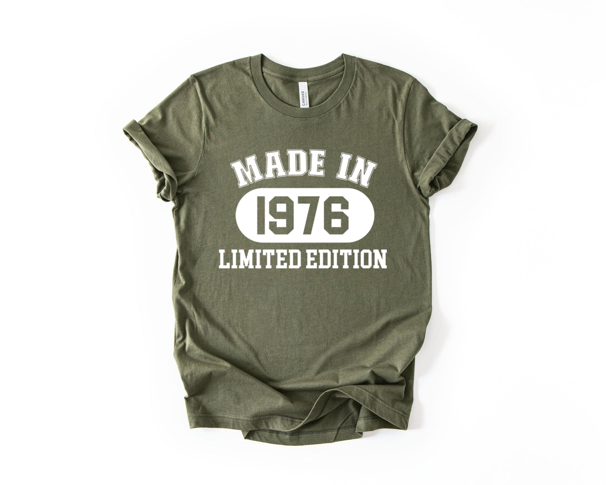 50th Birthday T-shirt - Made In - Birthday Tees