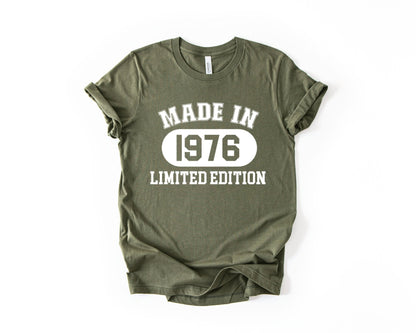 50th Birthday T-shirt - Made In - Birthday Tees