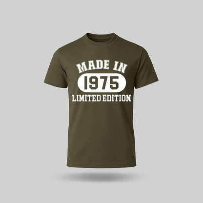 50th Birthday T-shirt - Made In - birthdaytees.co