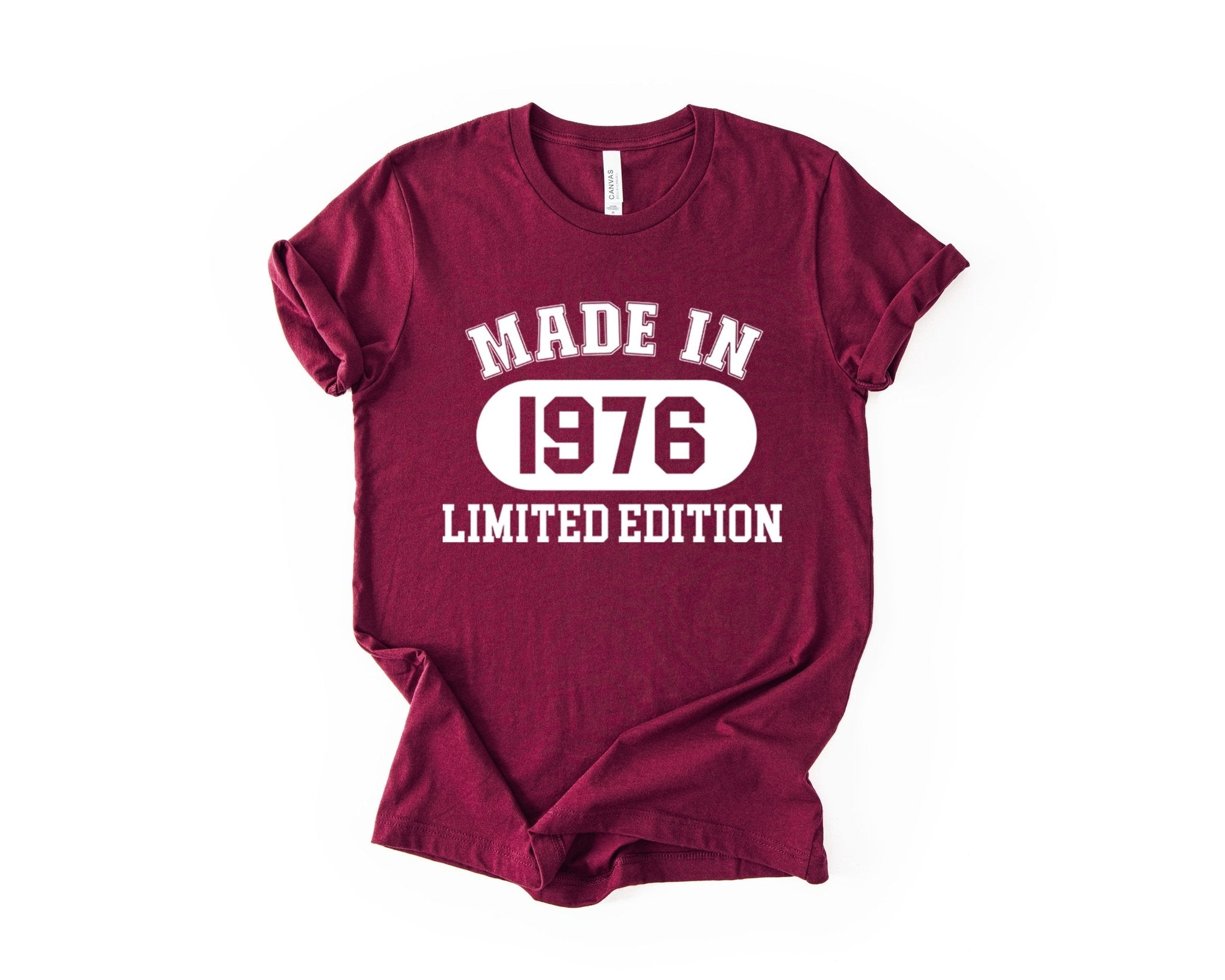 50th Birthday T-shirt - Made In - Birthday Tees