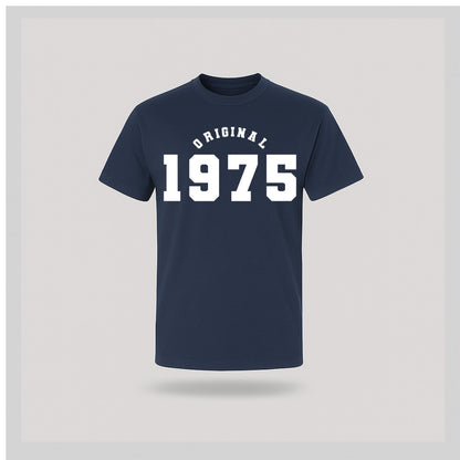 50th Birthday T-Shirt Original - birthdaytees.co
