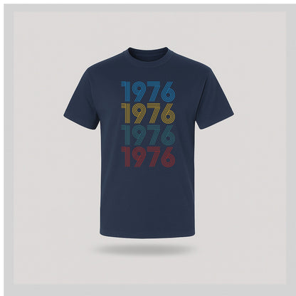 50th Birthday T-Shirt Repeat 4 - Birthday Tees