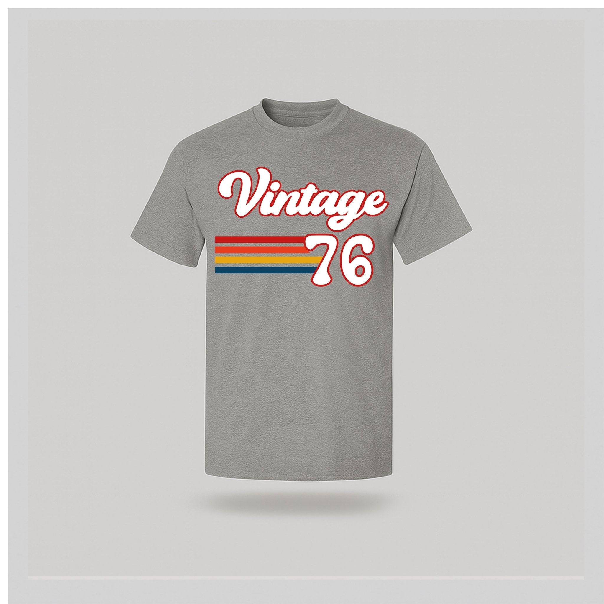 50th Birthday T-shirt, Retro Vintage - Birthday Tees