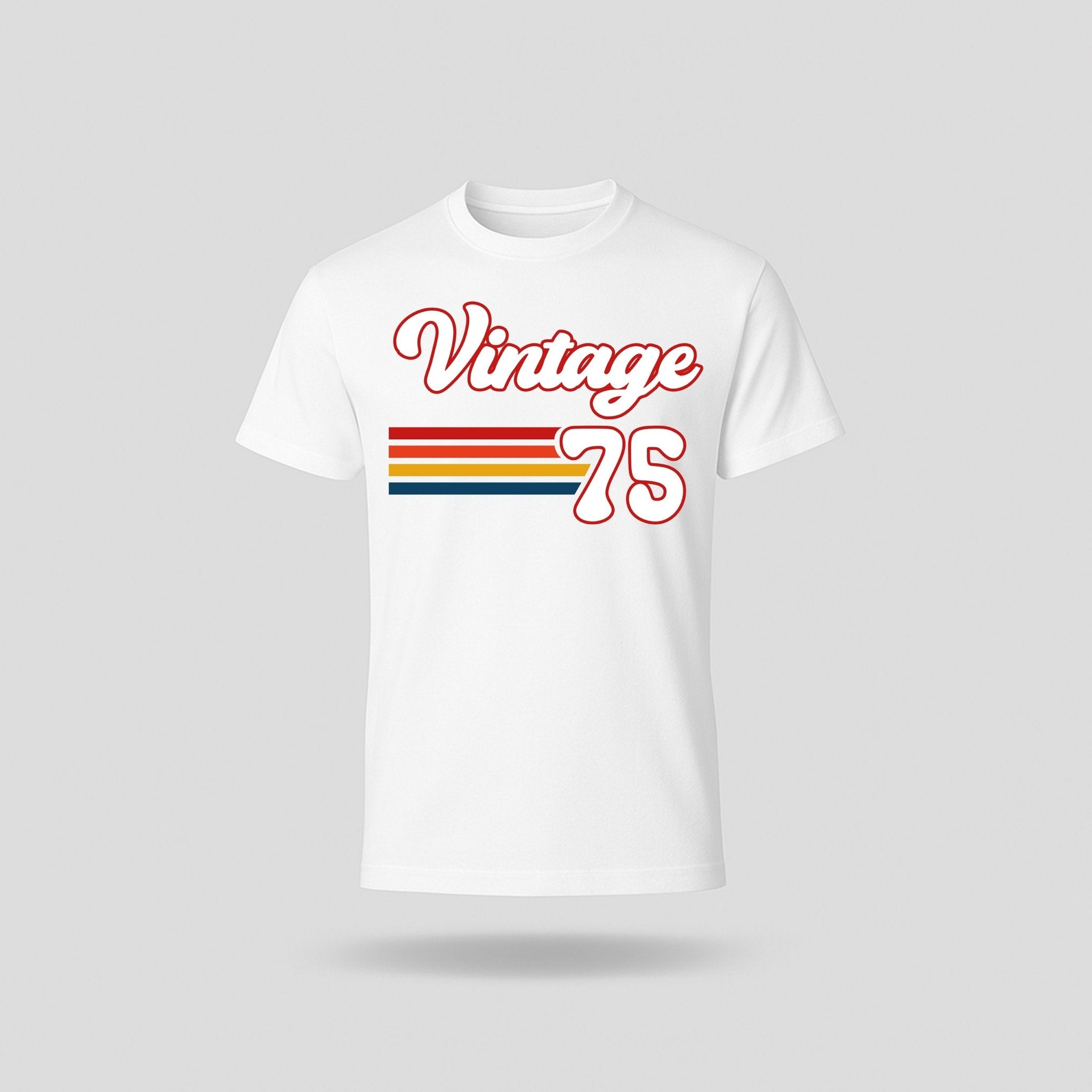 50th Birthday T-shirt, Retro Vintage - birthdaytees.co