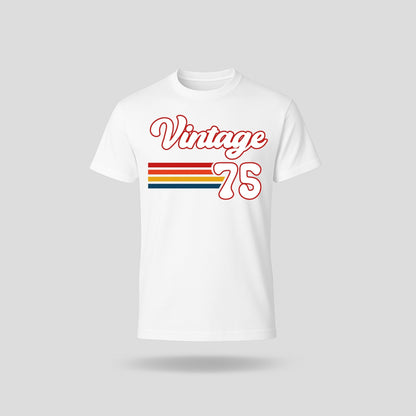 50th Birthday T-shirt, Retro Vintage - birthdaytees.co