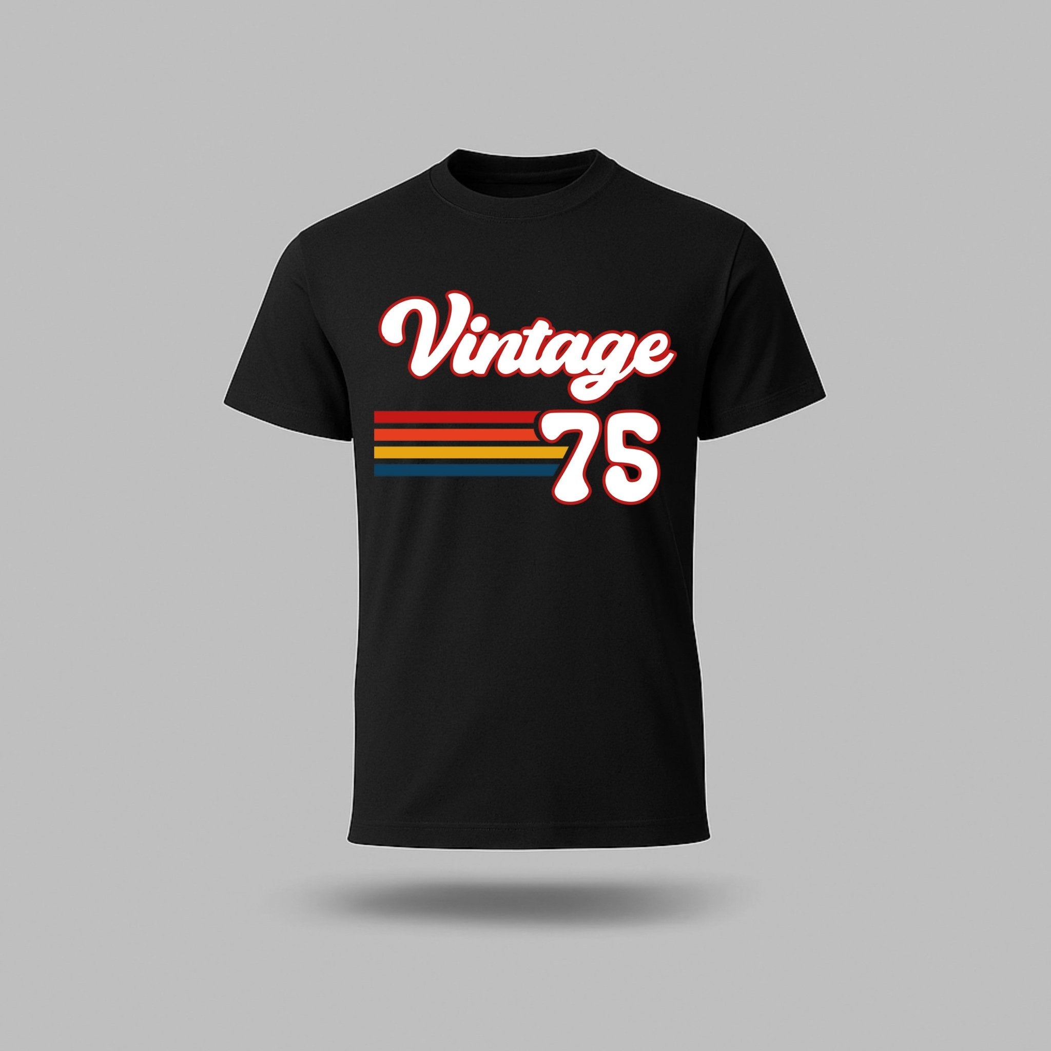 50th Birthday T-shirt, Retro Vintage - birthdaytees.co