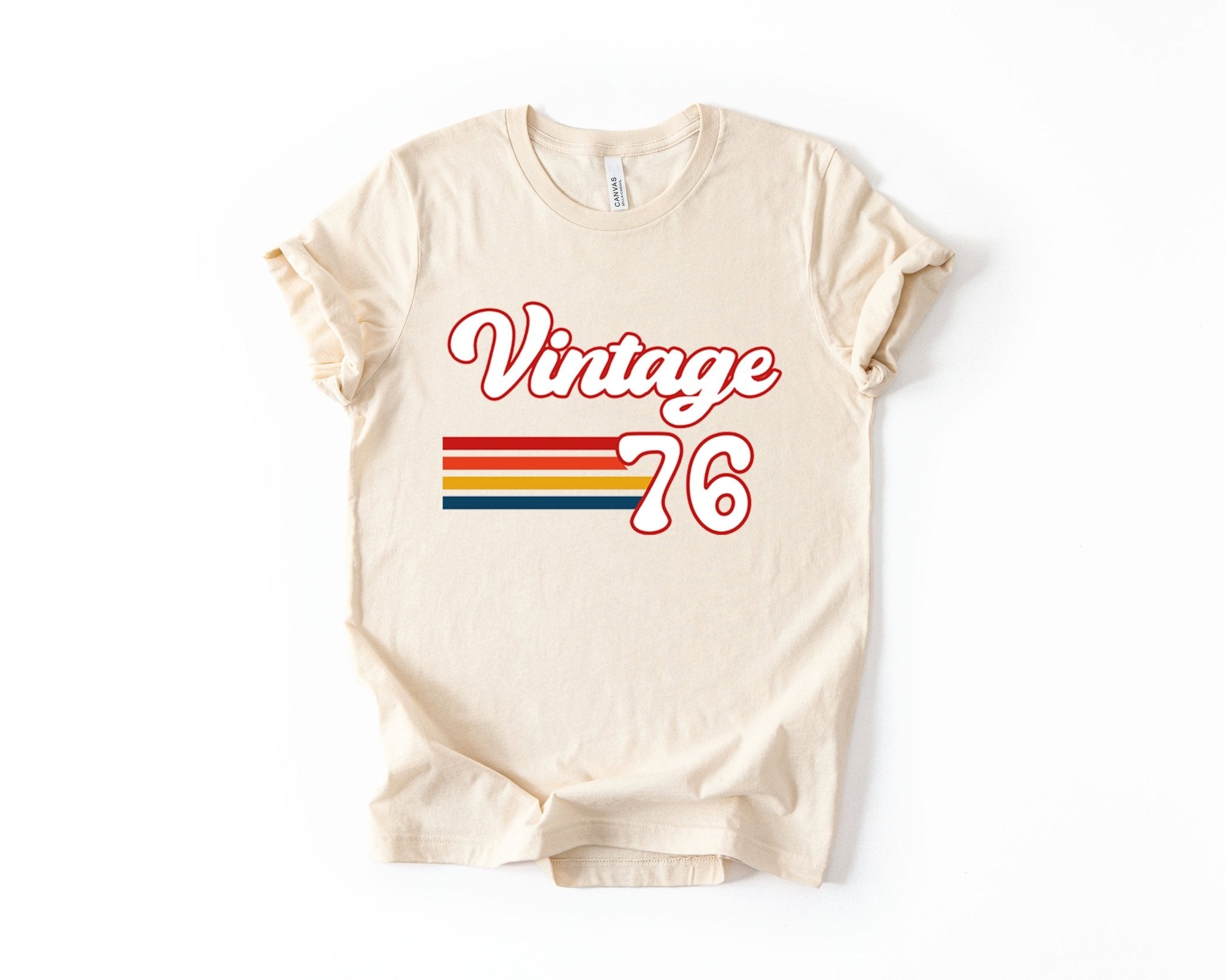 50th Birthday T-shirt, Retro Vintage - Birthday Tees