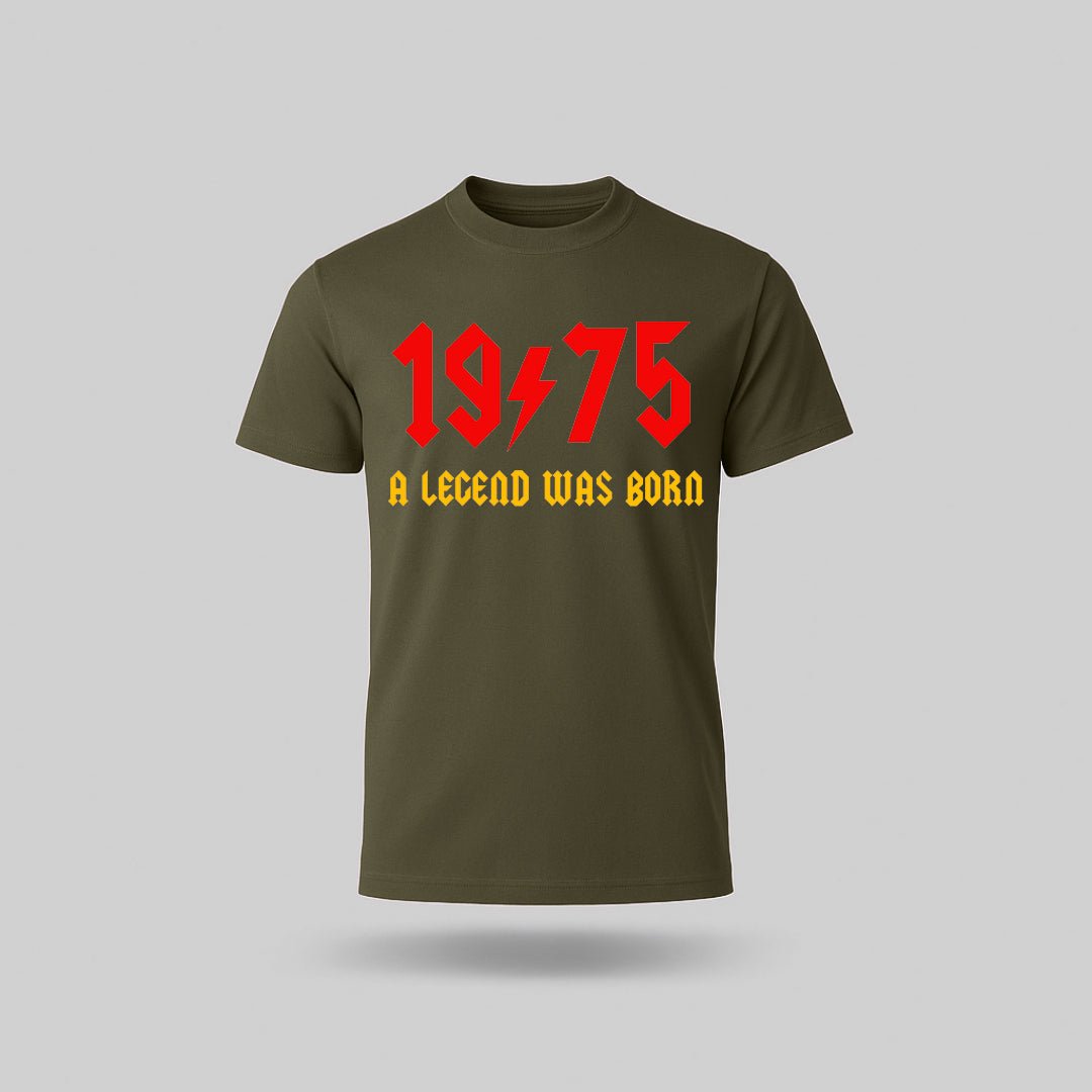 50th Birthday T-Shirt Rock Star - birthdaytees.co