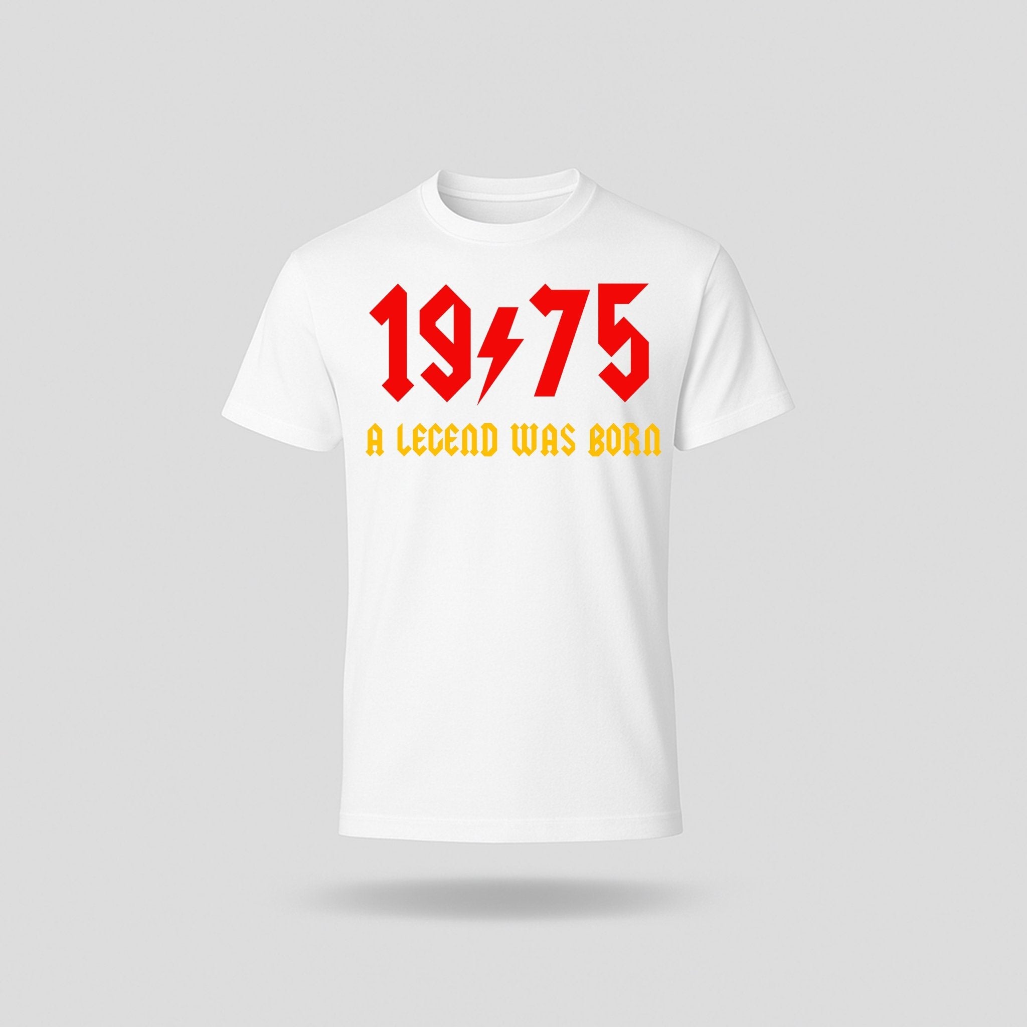50th Birthday T-Shirt Rock Star - birthdaytees.co