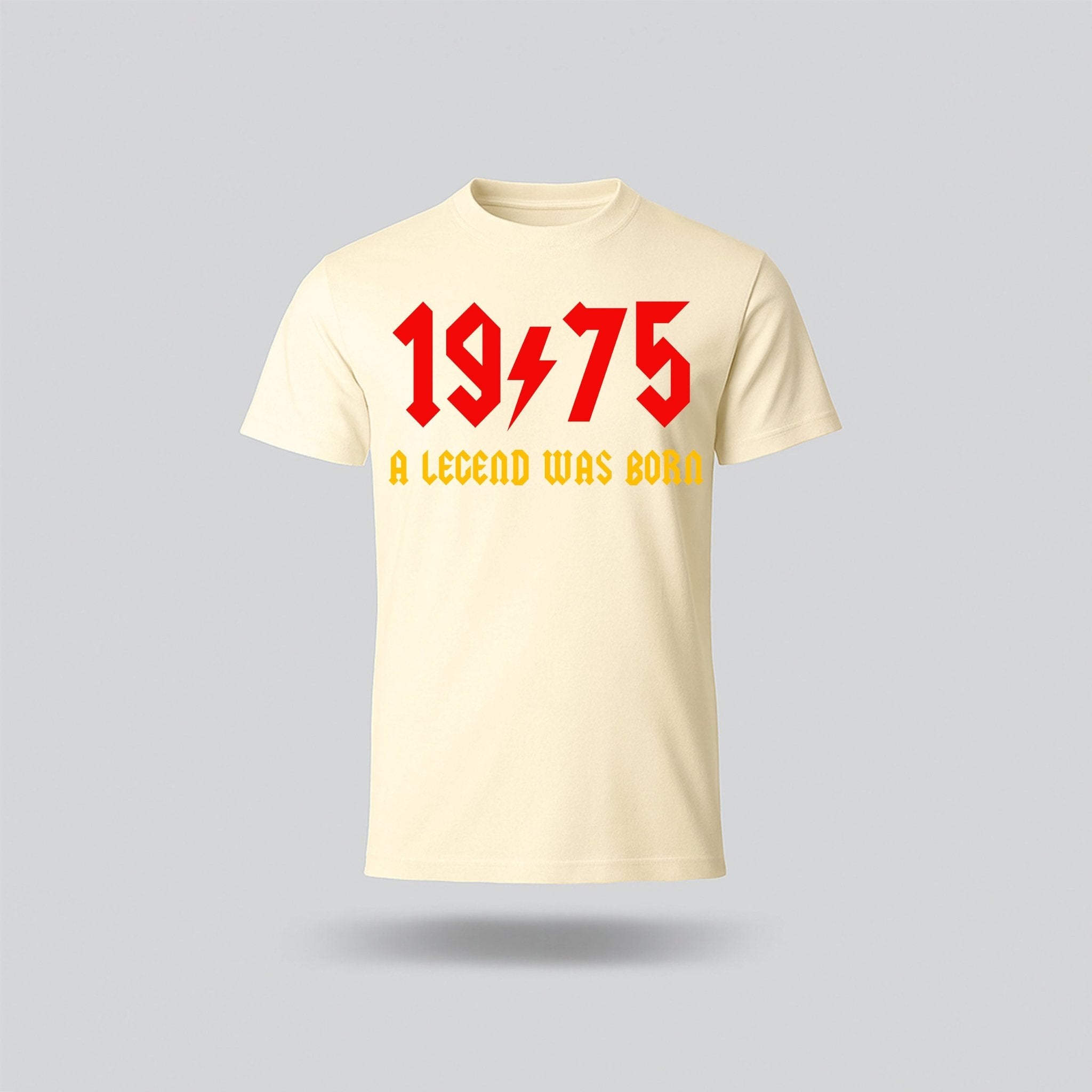 50th Birthday T-Shirt Rock Star - birthdaytees.co