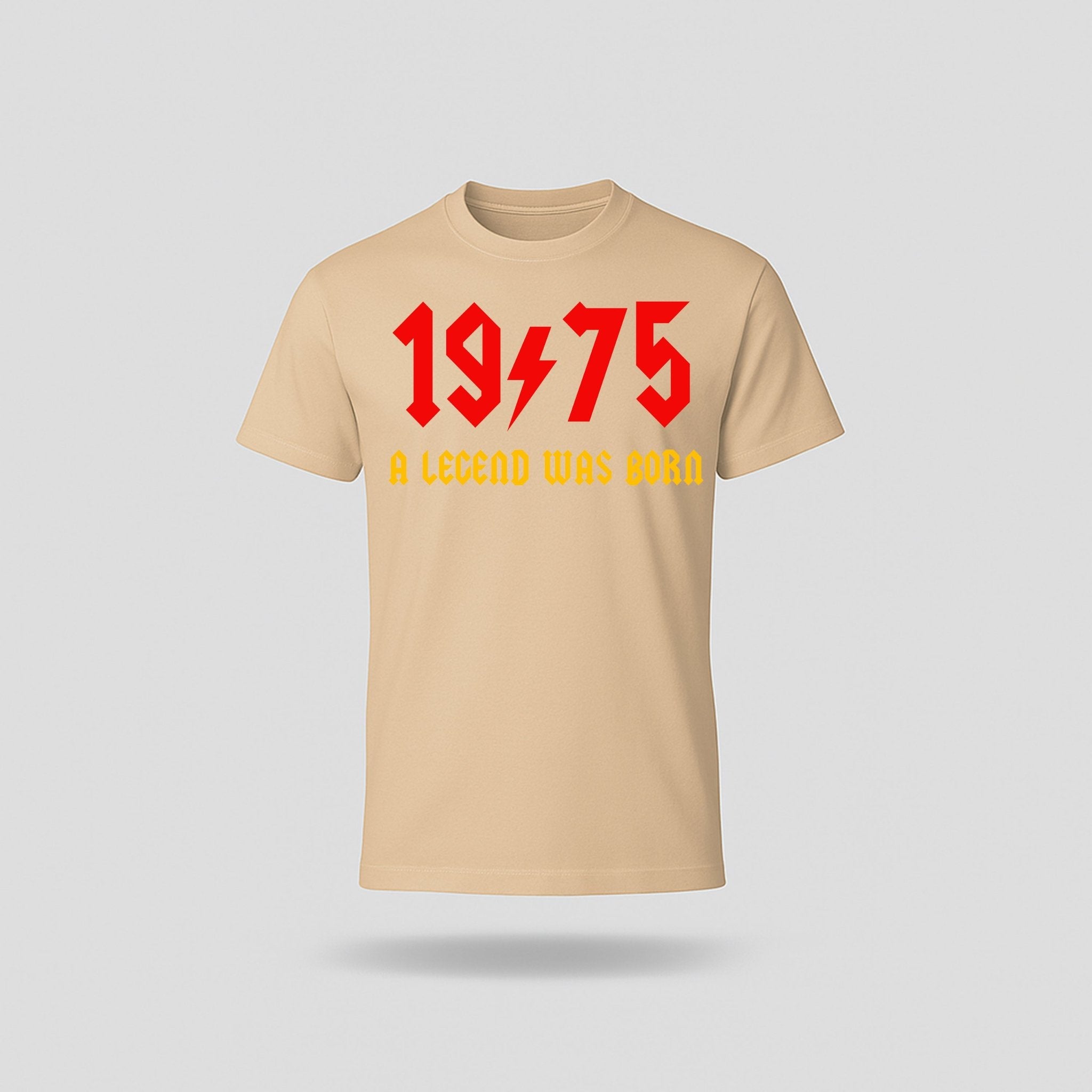 50th Birthday T-Shirt Rock Star - birthdaytees.co