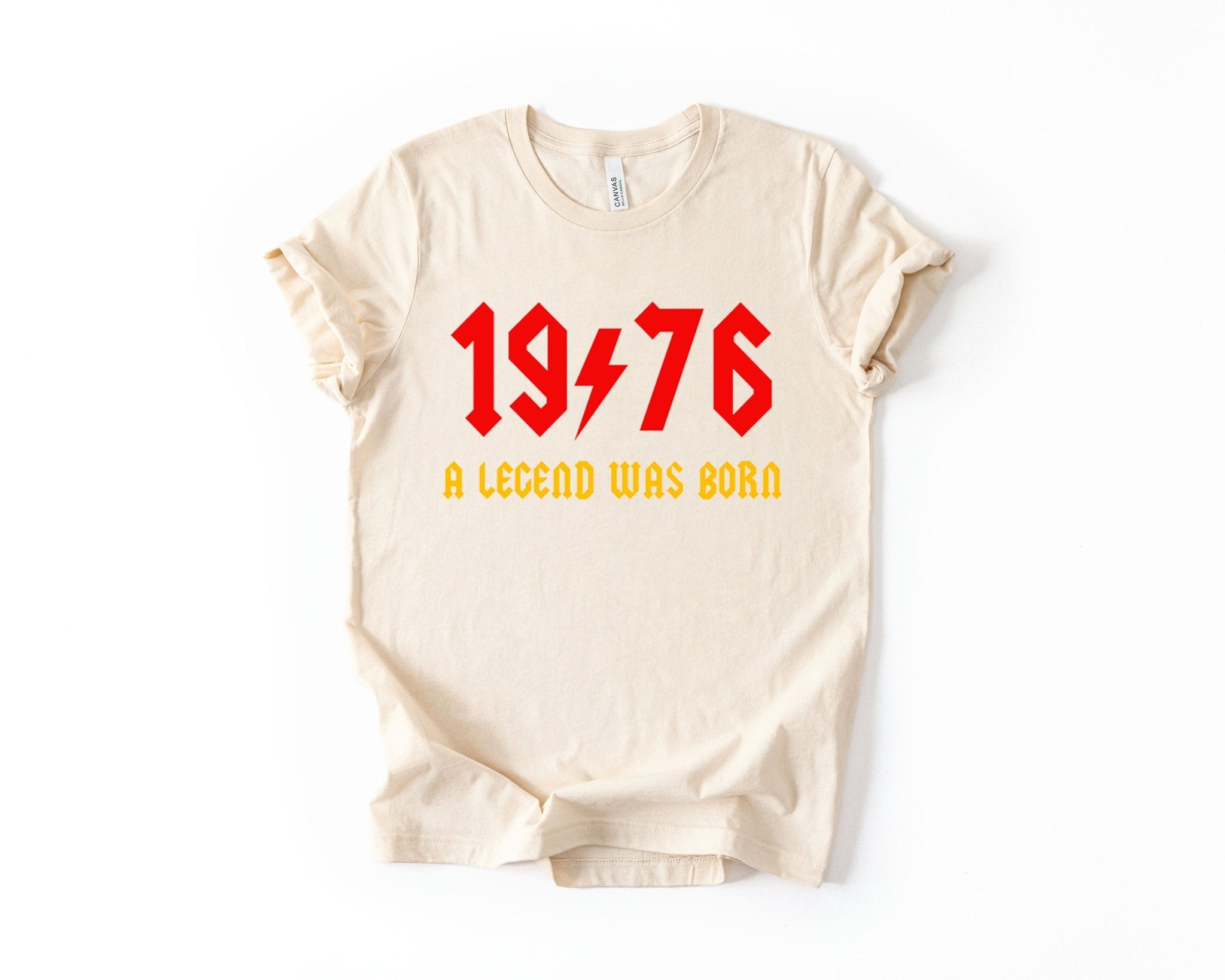 50th Birthday T-Shirt Rock Star - Birthday Tees