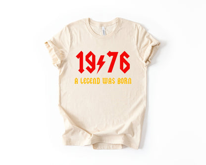 50th Birthday T-Shirt Rock Star - Birthday Tees