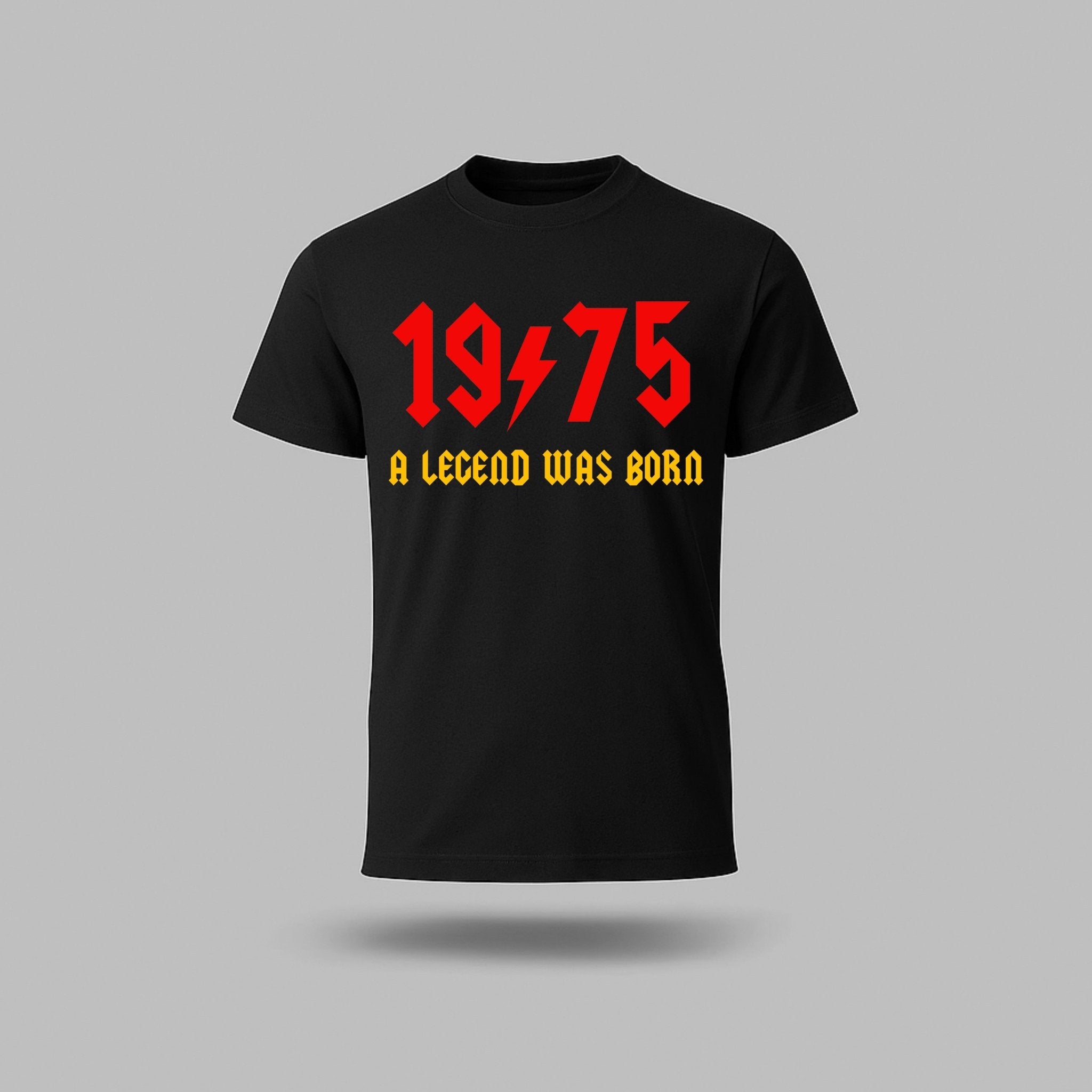 50th Birthday T-Shirt Rock Star - birthdaytees.co