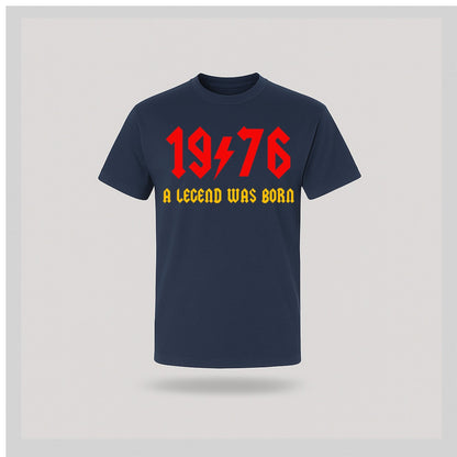 50th Birthday T-Shirt Rock Star - Birthday Tees