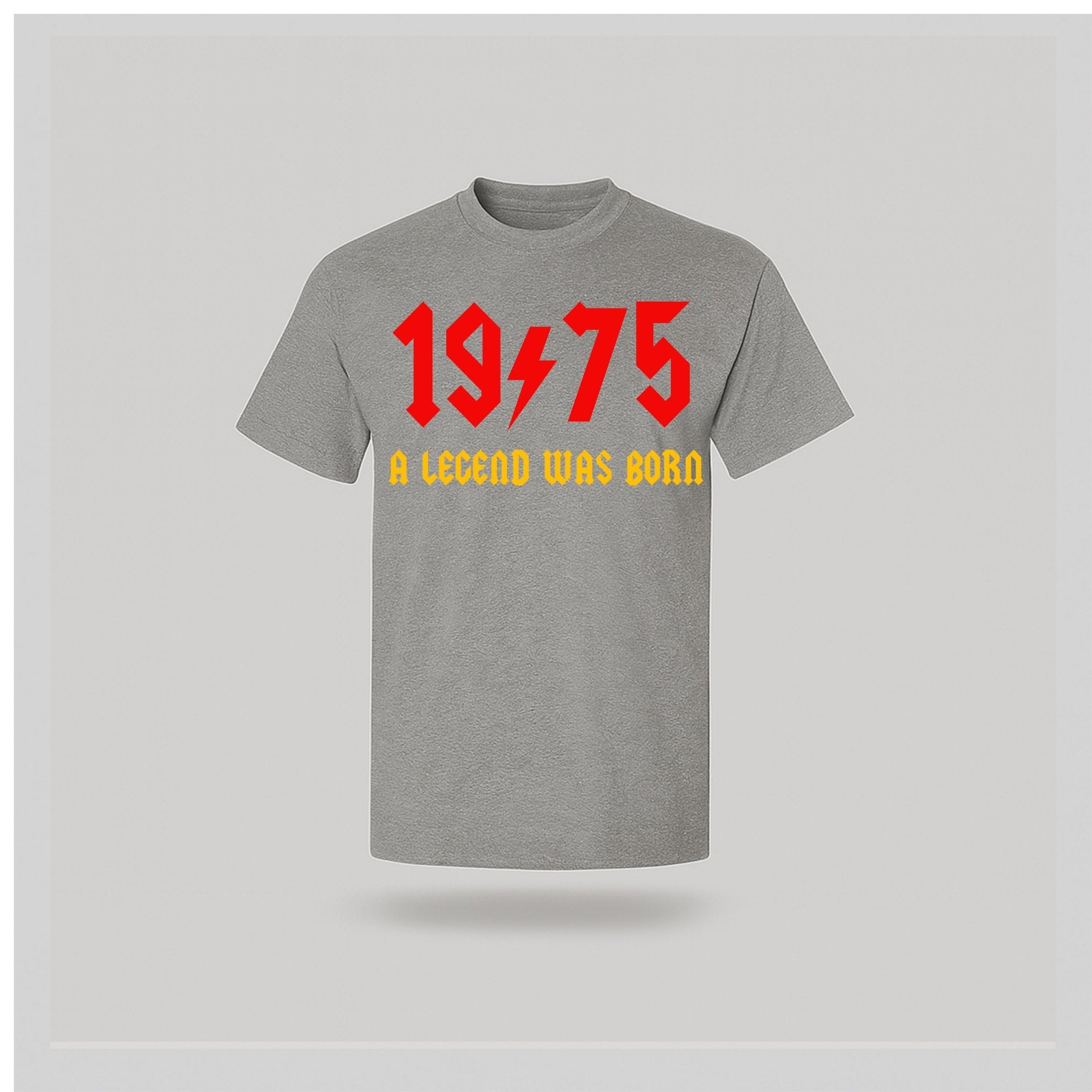 50th Birthday T-Shirt Rock Star - birthdaytees.co